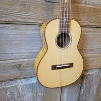 Ohana Tenor TK-70WG Blem Solid Spruce Top /Laminate Willow Ukulele v158