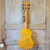 Ohana Tenor TK-70WG Blem Solid Spruce Top /Laminate Willow Ukulele v158