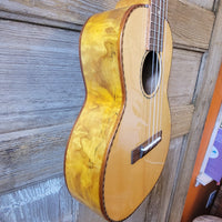 Ohana Tenor TK-70WG Blem Solid Spruce Top /Laminate Willow Ukulele v158