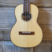 Ohana Tenor TK-70WG Blem Solid Spruce Top /Laminate Willow Ukulele v159