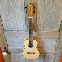 Ohana Tenor TK-70WG Blem Solid Spruce Top /Laminate Willow Ukulele v159