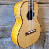 Ohana Tenor TK-70WG Blem Solid Spruce Top /Laminate Willow Ukulele v159