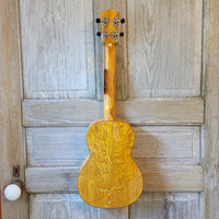 Ohana Tenor TK-70WG Blem Solid Spruce Top /Laminate Willow Ukulele v159