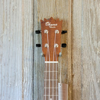 Ohana Tenor Pineapple PKT-25G Blem All Solid Mahogany Gloss Ukulele v160