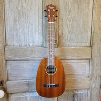 Ohana Tenor Pineapple PKT-25G Blem All Solid Mahogany Gloss Ukulele v160
