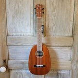 Ohana Tenor Pineapple PKT-25G Blem All Solid Mahogany Gloss Ukulele v161