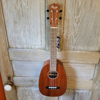 Ohana Tenor Pineapple PKT-25G Blem All Solid Mahogany Gloss Ukulele v161