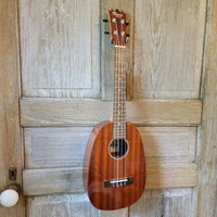 Ohana Tenor Pineapple PKT-25G Blem All Solid Mahogany Gloss Ukulele v162