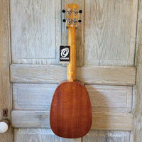 Ohana Tenor Pineapple PKT-25G Blem All Solid Mahogany Gloss Ukulele v162