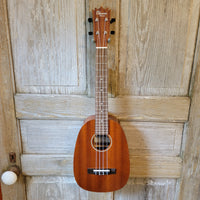 Ohana Tenor Pineapple PKT-25G Blem All Solid Mahogany Gloss Ukulele v163