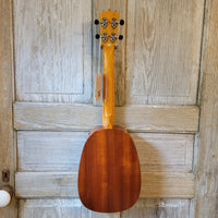 Ohana Tenor Pineapple PKT-25G Blem All Solid Mahogany Gloss Ukulele v163