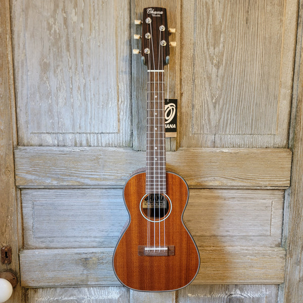 Ohana 5 String Concert CK-35G-5 All Solid Mahogany Ukulele v167