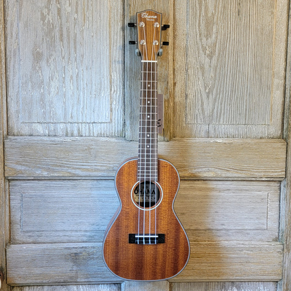 Ohana Concert CK-35 All Solid Mahogany Matte Ukulele v172