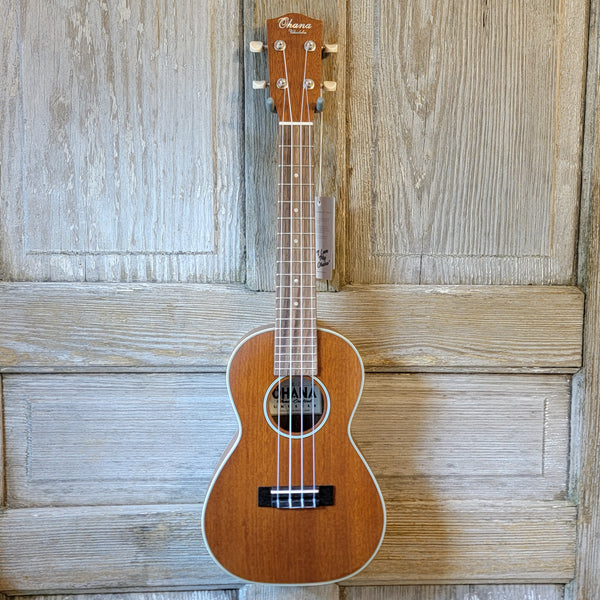 Ohana Concert CK-20 Solid Mahogany Top / Laminate Back and Sides Ukulele v174
