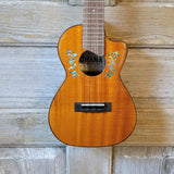 Ohana Concert CK-60CG All Solid Mahogany Gloss Cutaway Ukulele v176