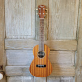 Ohana Concert CK-10 Starter Pack Laminate Mahogany Ukulele, Bag, Tuner, Strap, Button v178