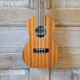 Ohana Concert CK-10 Starter Pack Laminate Mahogany Ukulele, Bag, Tuner, Strap, Button v178