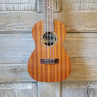 Ohana Concert CK-10 Blem Starter Pack Laminate Mahogany Ukulele, Bag, Tuner, Strap, Button v180