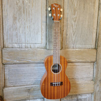 Ohana Concert CK-10 Blem Starter Pack Laminate Mahogany Ukulele, Bag, Tuner, Strap, Button v180
