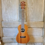 Ohana Concert CK-10 Starter Pack Laminate Mahogany Ukulele, Bag, Tuner, Strap, Button v181