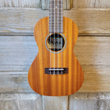 Ohana Concert CK-10 Starter Pack Laminate Mahogany Ukulele, Bag, Tuner, Strap, Button v181