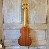 Ohana Concert CK-10 Starter Pack Laminate Mahogany Ukulele, Bag, Tuner, Strap, Button v181