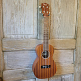 Ohana Concert CK-10 Starter Pack Laminate Mahogany Ukulele, Bag, Tuner, Strap, Button v182