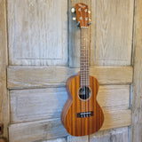 Ohana Concert CK-10 Starter Pack Laminate Mahogany Ukulele, Bag, Tuner, Strap, Button v183
