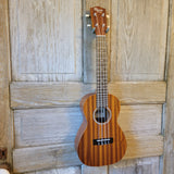 Ohana Concert CK-10 Starter Pack Laminate Mahogany Ukulele, Bag, Tuner, Strap, Button v184