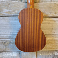 Ohana Concert CK-10 Starter Pack Laminate Mahogany Ukulele, Bag, Tuner, Strap, Button v185