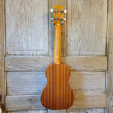 Ohana Concert CK-10 Starter Pack Laminate Mahogany Ukulele, Bag, Tuner, Strap, Button v187