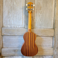 Ohana Concert CK-10 Starter Pack Laminate Mahogany Ukulele, Bag, Tuner, Strap, Button v188