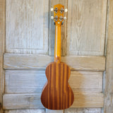 Ohana Concert CK-10 Starter Pack Laminate Mahogany Ukulele, Bag, Tuner, Strap, Button v188