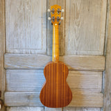 Ohana Concert CK-10 Starter Pack Laminate Mahogany Ukulele, Bag, Tuner, Strap, Button v189