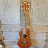 Ohana Concert CK-10 Blem Starter Pack Laminate Mahogany Ukulele, Bag, Tuner, Strap, Button v190
