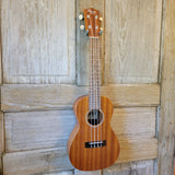 Ohana Concert CK-10 Blem Starter Pack Laminate Mahogany Ukulele, Bag, Tuner, Strap, Button v190