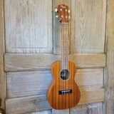 Ohana Concert CK-10 Starter Pack Laminate Mahogany Ukulele, Bag, Tuner, Strap, Button v191