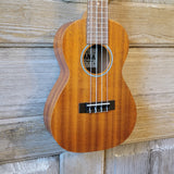 Ohana Concert CK-10 Starter Pack Laminate Mahogany Ukulele, Bag, Tuner, Strap, Button v191