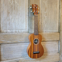 Ohana Soprano Starter Pack SK-10 Laminate Mahogany Ukulele Bag, Tuner, Strap, Button v194