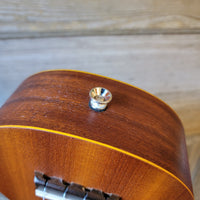 Ohana Soprano Starter Pack SK-10 Laminate Mahogany Ukulele Bag, Tuner, Strap, Button v196