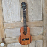 KoAloha Tenor Slimline All Solid Koa KTM-S00 Gloss Ukulele w/ Thinline Hard Case v201