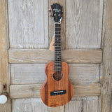KoAloha Tenor Slimline All Solid Koa KTM-S00 Gloss Ukulele w/ Thinline Hard Case v201