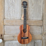 KoAloha Tenor All Solid Koa KTM-00 Gloss Made in Hawaii Ukulele w/ Hardcase v204