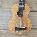 KoAloha Super Soprano Long Neck All Solid Mango KSM-02MG Gloss Made in Hawaii Ukulele w/ Hardcase v208