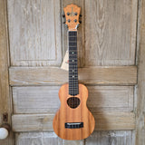 KoAloha Long Tenor Neck Concert Pikake All Solid Koa KCM-12 Satin Made in Hawaii Ukulele w/ Hardcase v212
