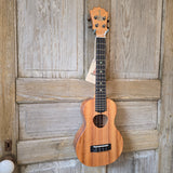 KoAloha Long Tenor Neck Concert Pikake All Solid Koa KCM-12 Satin Made in Hawaii Ukulele w/ Hardcase v212