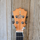 KoAloha Long Tenor Neck Concert Pikake All Solid Koa KCM-12 Satin Made in Hawaii Ukulele w/ Hardcase v213