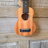 KoAloha Soprano Solid Koa KSM-00 Gloss Made in Hawaii Ukulele w/ Hard Case v214