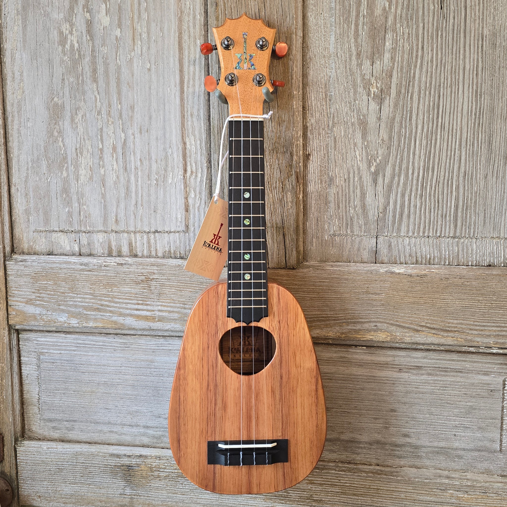 KoAloha Soprano Pineapple Solid Koa KSM-11 Pikake Finish Made in 