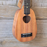 KoAloha Soprano Pineapple Solid Koa KSM-11 Pikake Finish Made in Hawaii Ukulele with KoAloha Hardcase v221